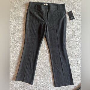 Brand new never worn. Size 8. Dark grey with faint brown plaid pattern.